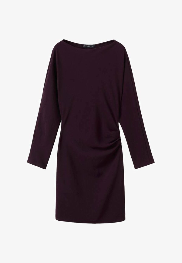 Mango Shift dress - bordeaux