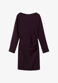 Mango Shift dress - bordeaux