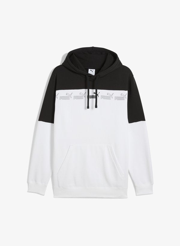 Puma AROUND THE BLOCK - Hoodie - white
