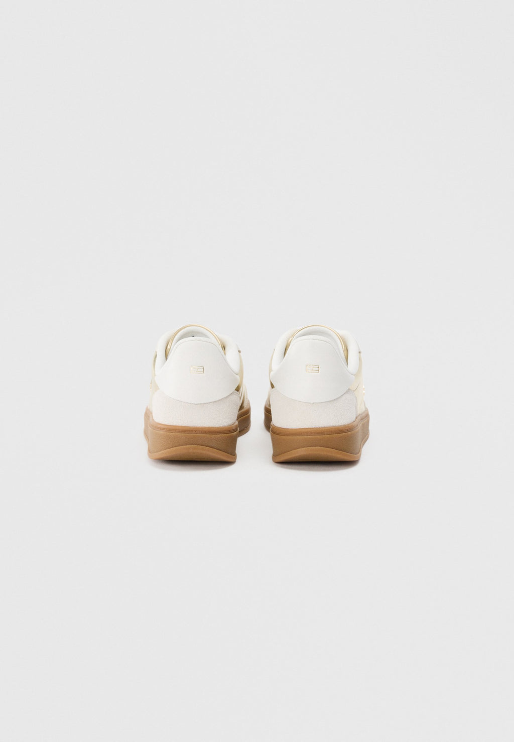 TH MONOGRAM METALLIC LEATHER TRAINERS Media 3