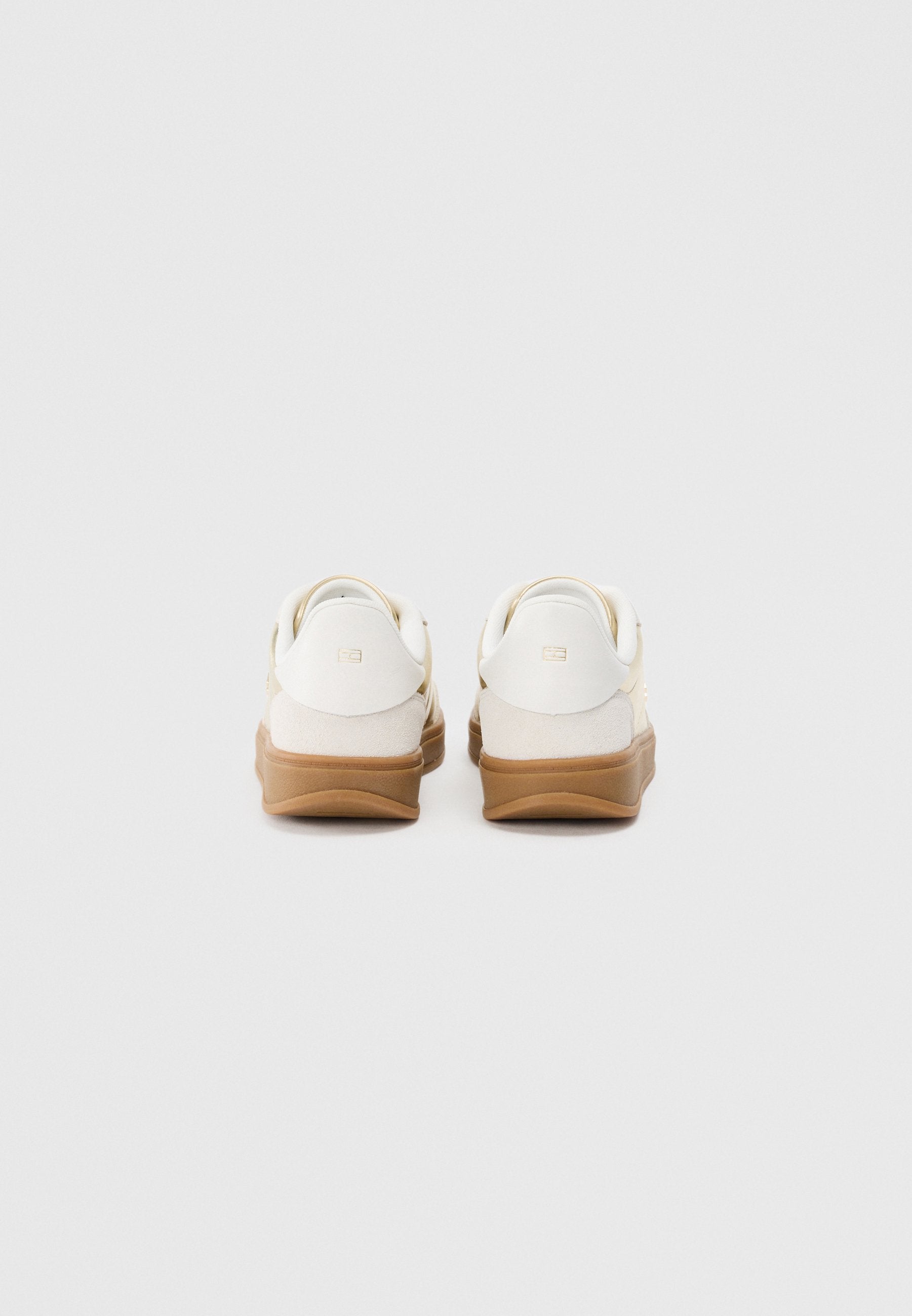 TH MONOGRAM METALLIC LEATHER TRAINERS Media 3