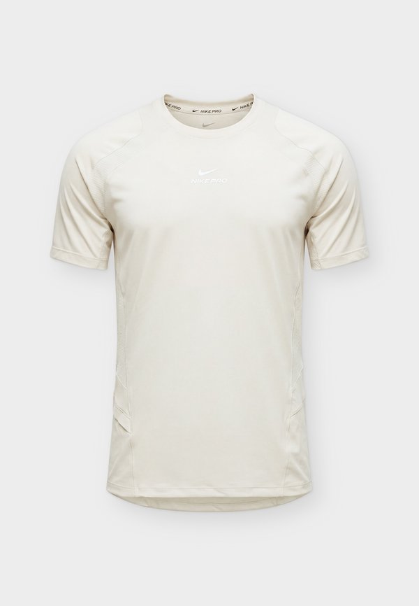 Nike Performance M NP DFADV NPT SS TOP - Sports T-shirt - light orewood brown/light orewood brown/white