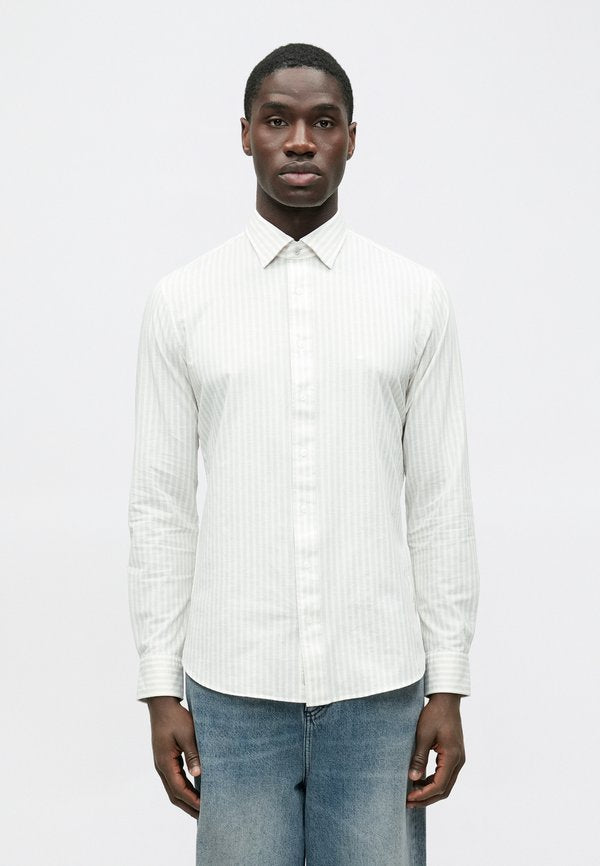 Michael Kors PERFORM STRIPE SLIM SHIRT