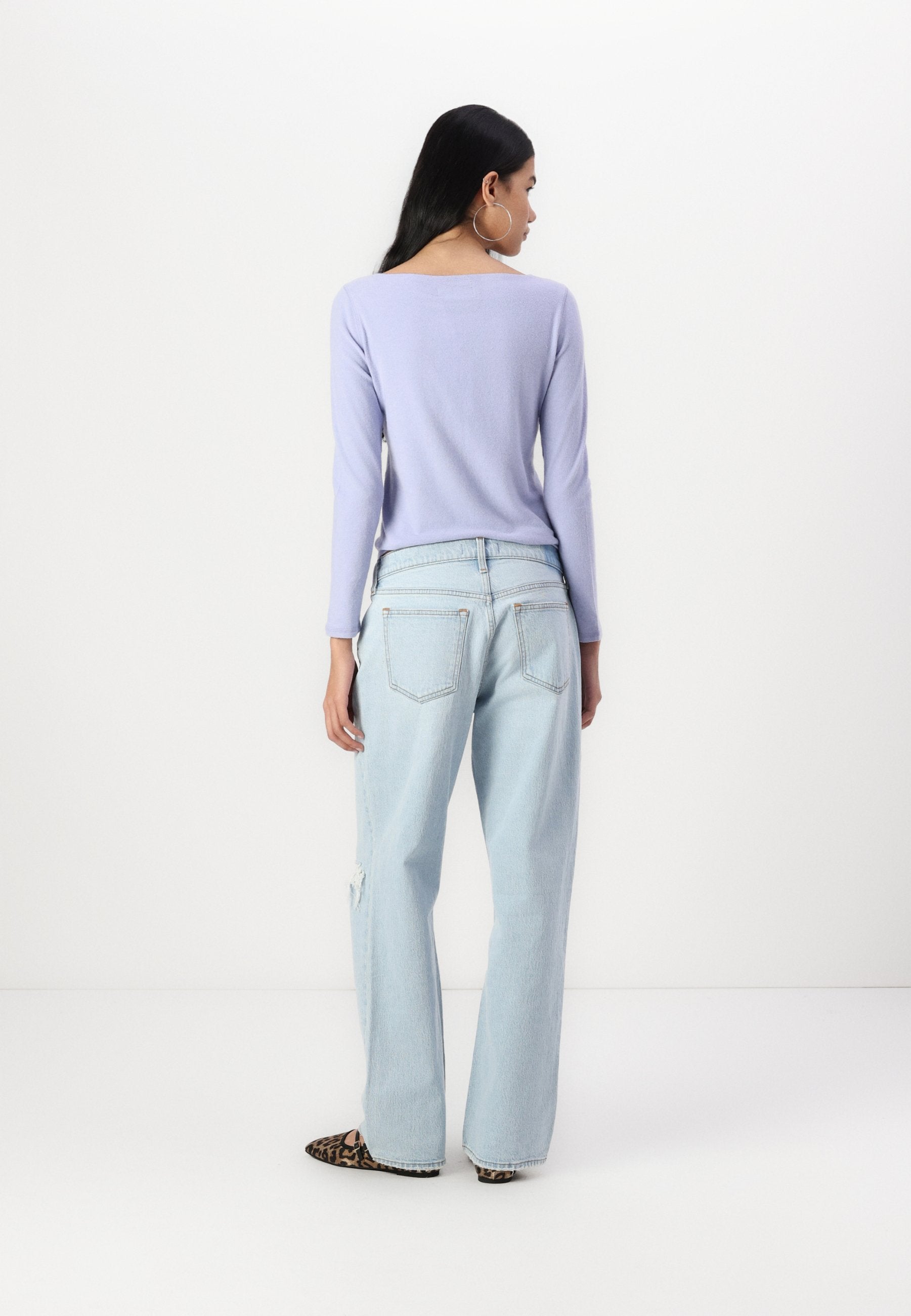 Abercrombie & Fitch Low rise baggy jeans