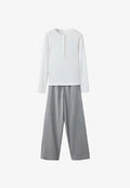Mango ADULT SET - Pyjamas - blue