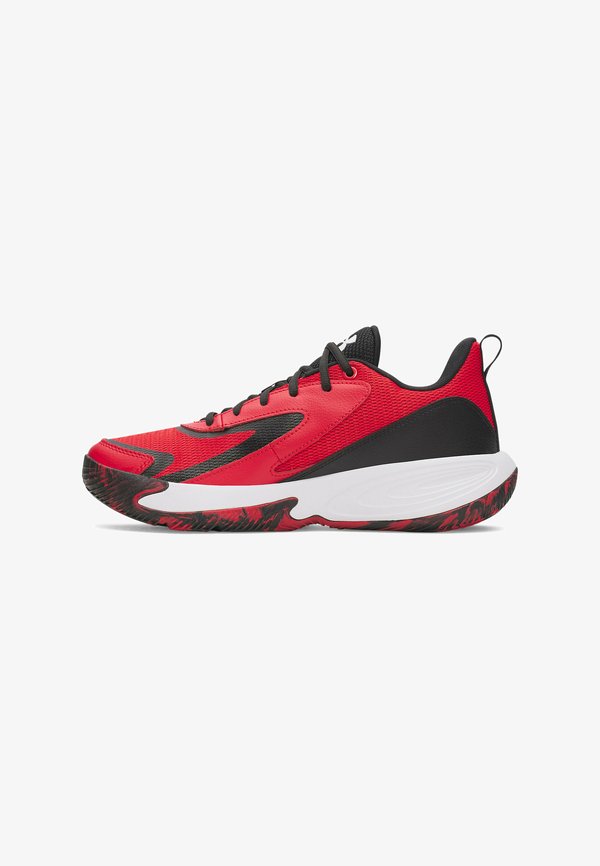 Under Armour UNDER ARMOUR COURT PERFORMANCE UA LOCKDOWN 8 UNISEX - Basketball shoes - red
