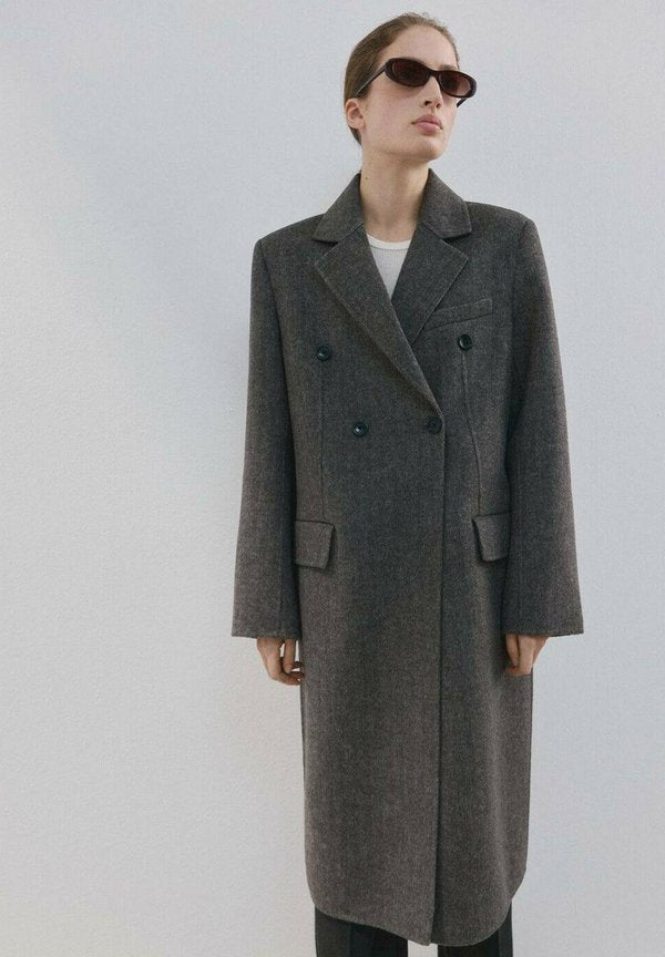 Mango Classic coat - grey