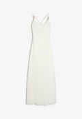 Bershka RUSTIC STRAPPY - MIDI DRESS - Day dress - beige