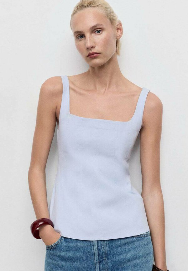 Mango Top - light blue