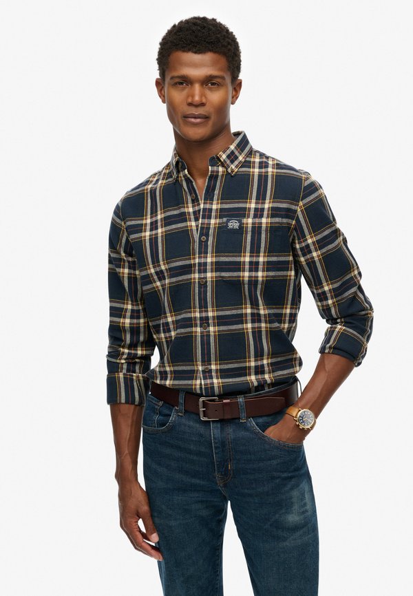 Superdry & Co Shirt - bryce check navy