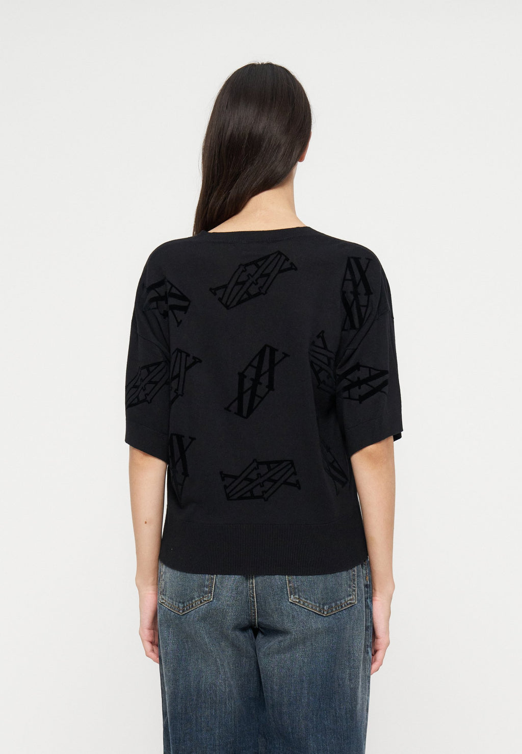 Armani Exchange T-Shirt print Media 2