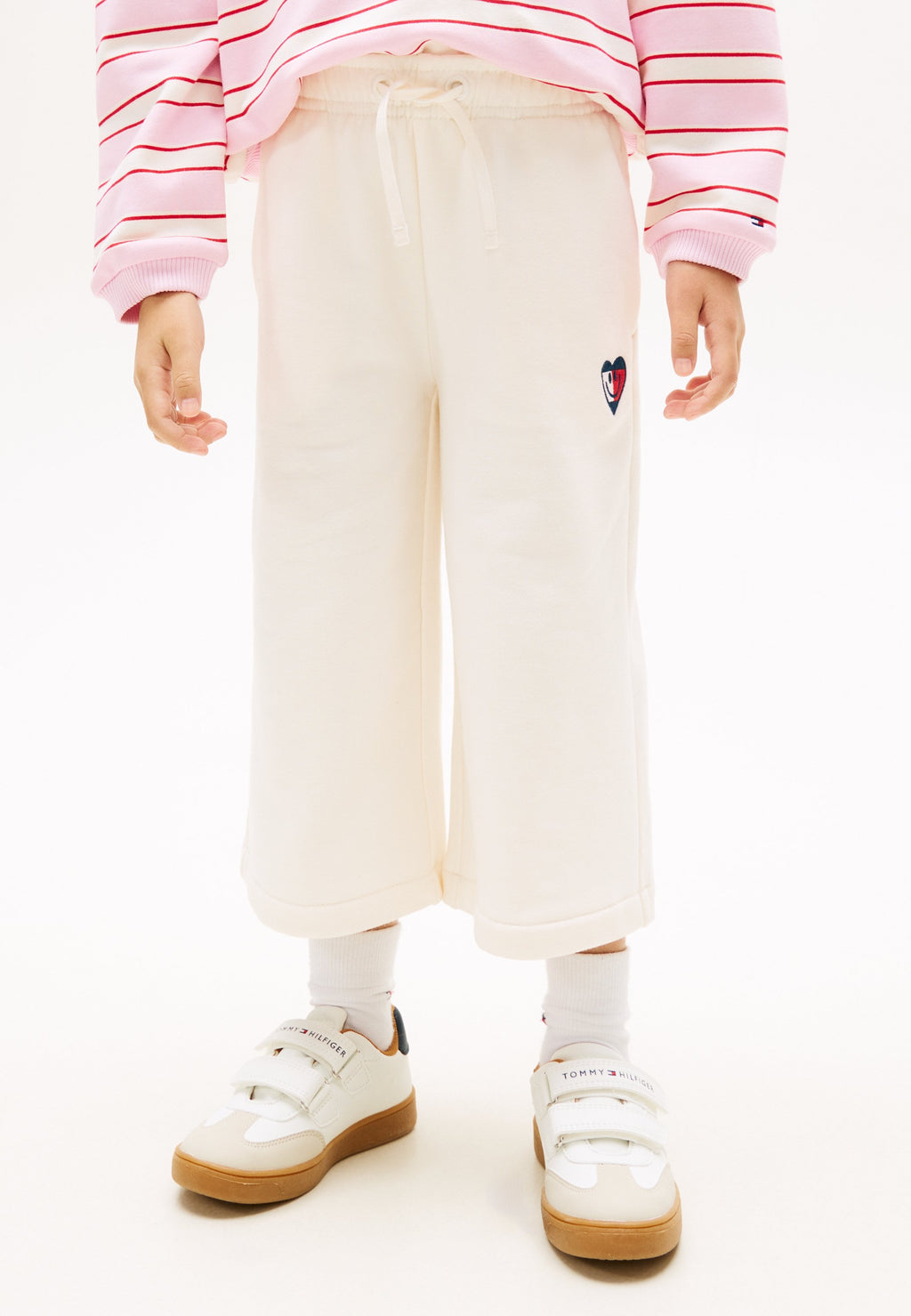 SMILEY FLAG LOGO RELAXED TERRY CULOTTES Media 3