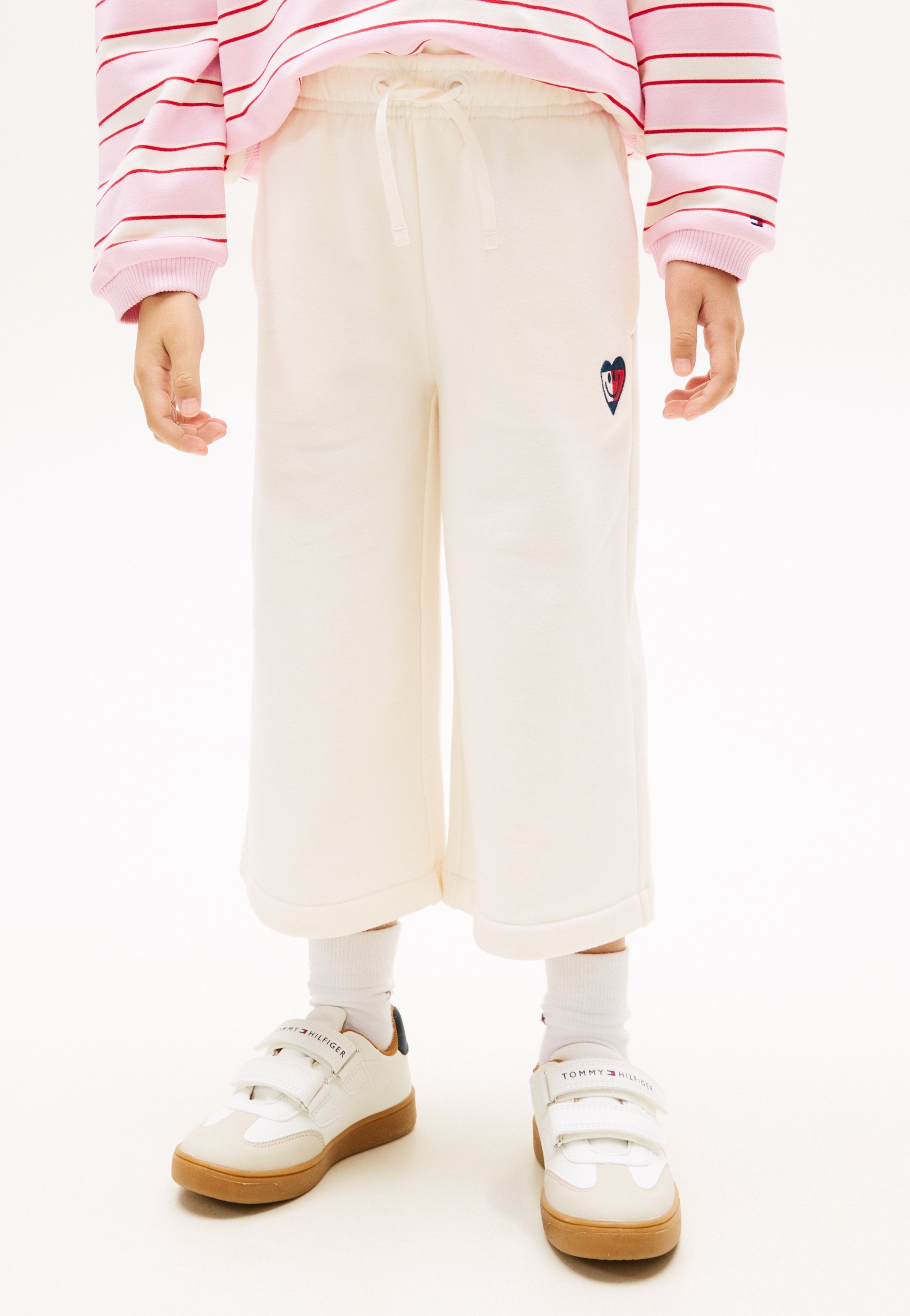 SMILEY FLAG LOGO RELAXED TERRY CULOTTES Media 3