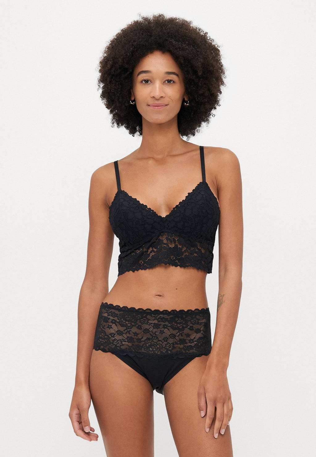 Anna Field HIGH WAIST, LACE WAISTBAND 5 PACK BRIEF