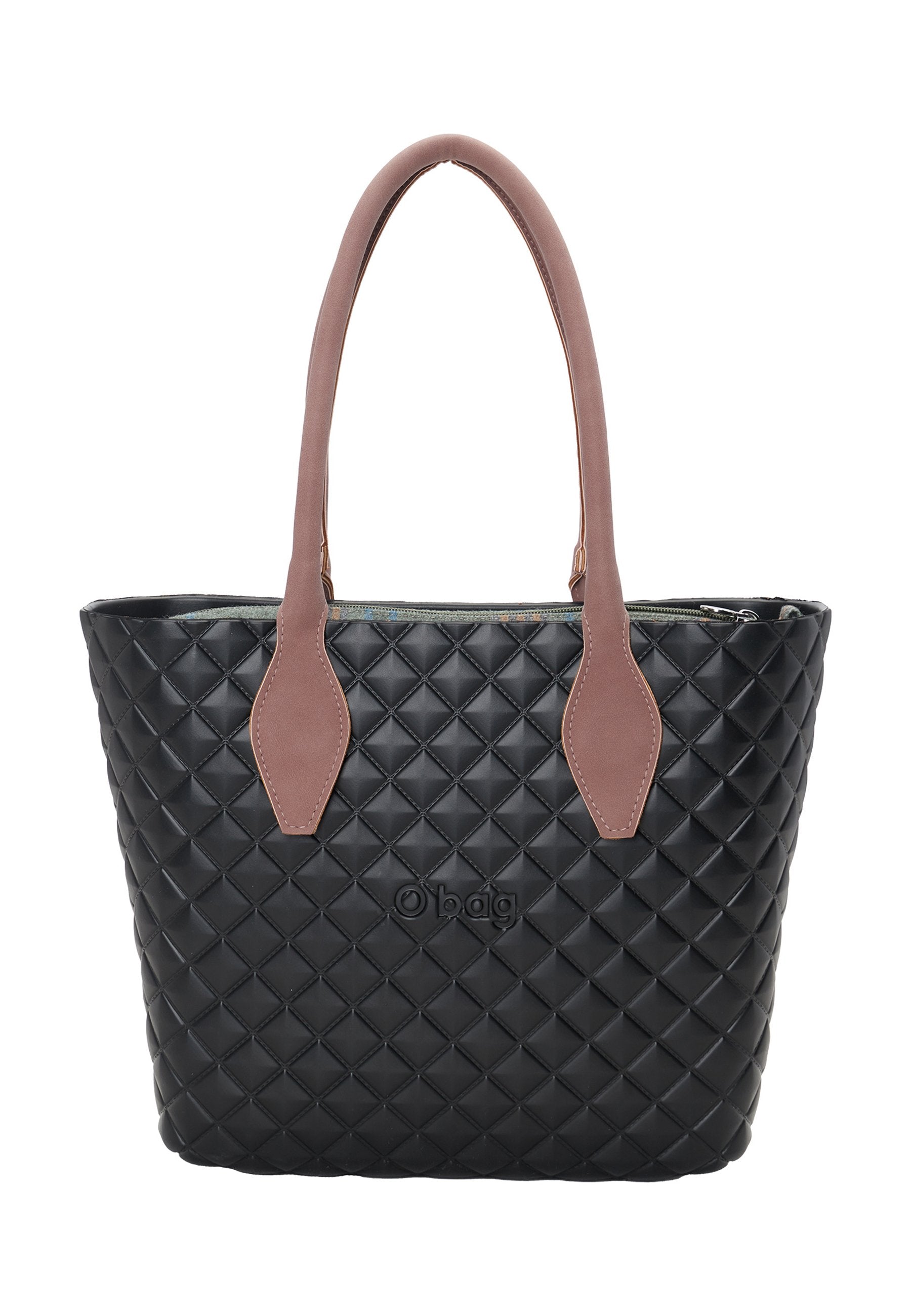O Bag COMPOSTA  URBAN MIDI MANICO LUNGO A ROMBO  SCOTTISH