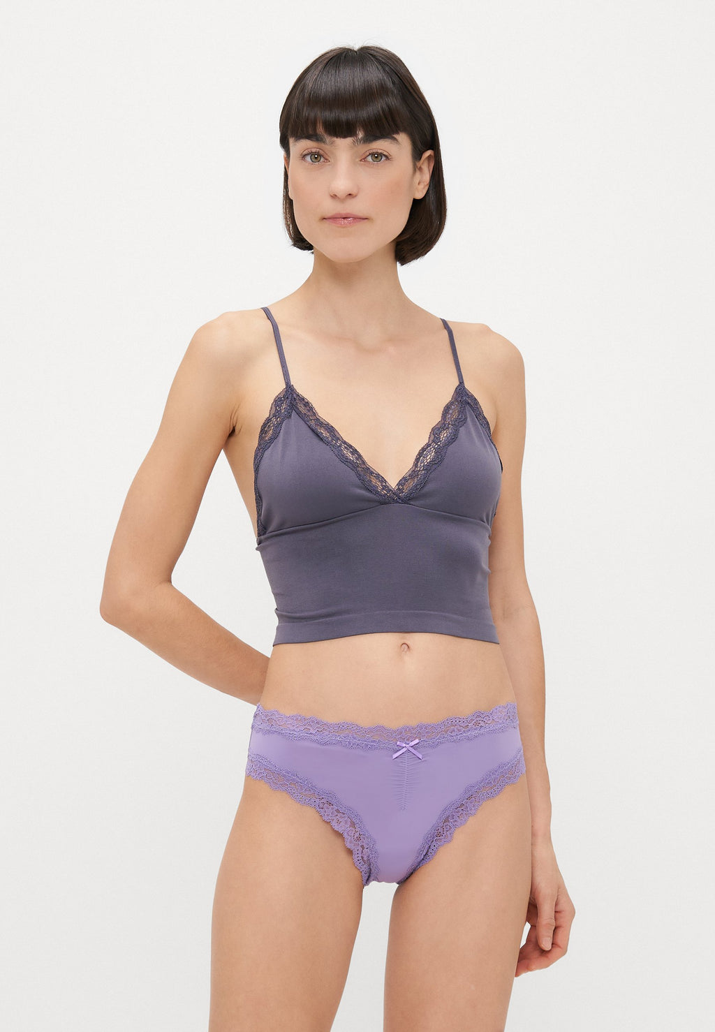 Anna Field 7 PACK POLY LACE BRAZILLIAN