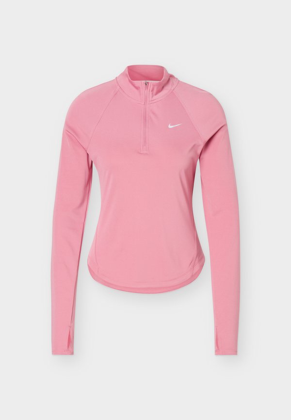 Nike Performance TEMPO  - Long sleeved top - peony/white