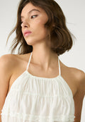 Stradivarius HALTER WITH OPEN BACK