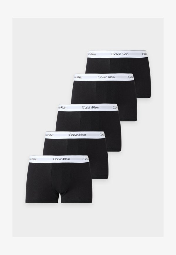 Calvin Klein Underwear LOW RISE ICON 5 PACK - Trunks - black
