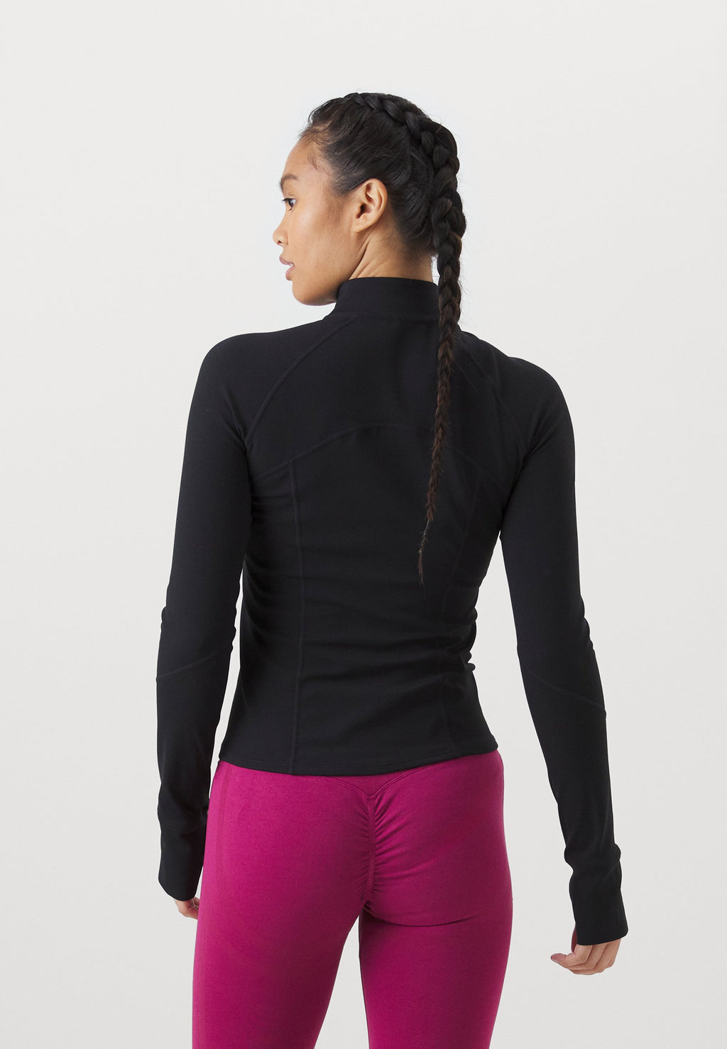 ICANIWILL SCULPT ZIP LONG SLEEVE