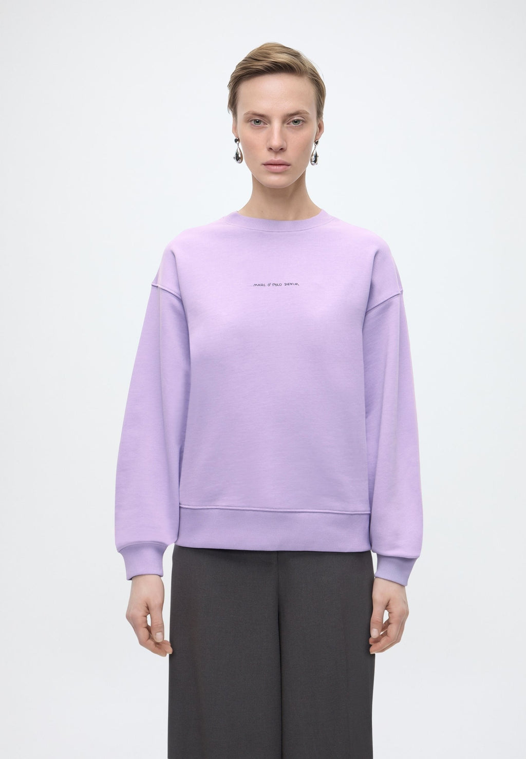 Marc O'Polo DENIM SWEATSHIRT, LSL, PRINT