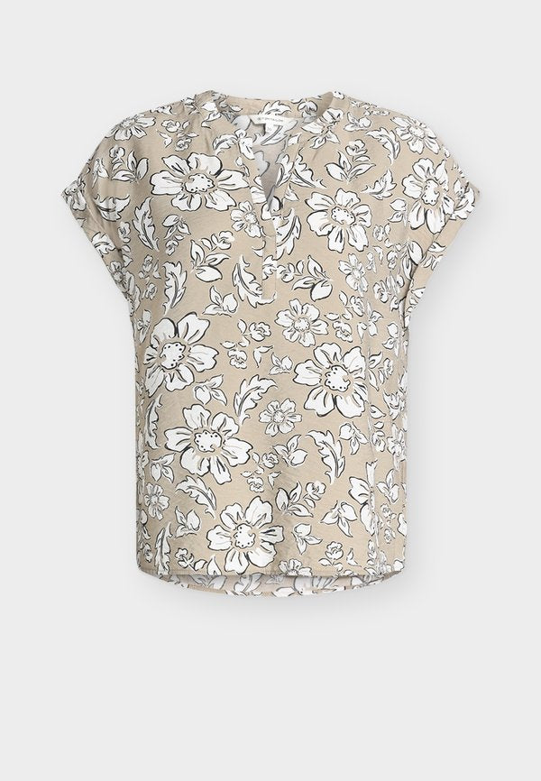 TOM TAILOR Blouse - olive big flower design