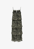 ONLY Plissé ONLASTA Long - Maxi dress - black