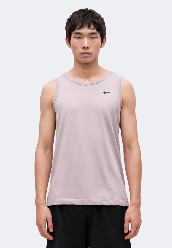 Nike Performance TANK SOLID - Top - light violet ore/black