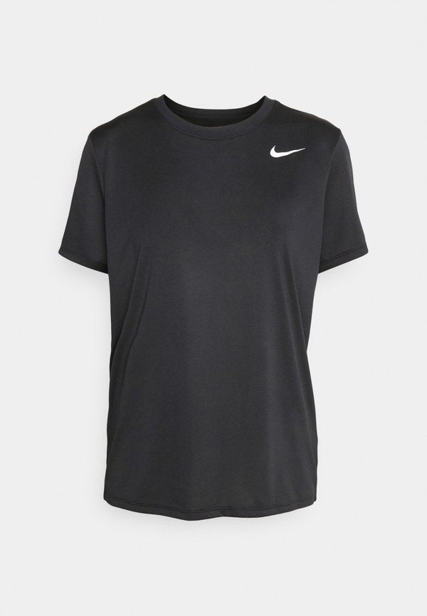Nike Performance TEE - Sports T-shirt - black/white