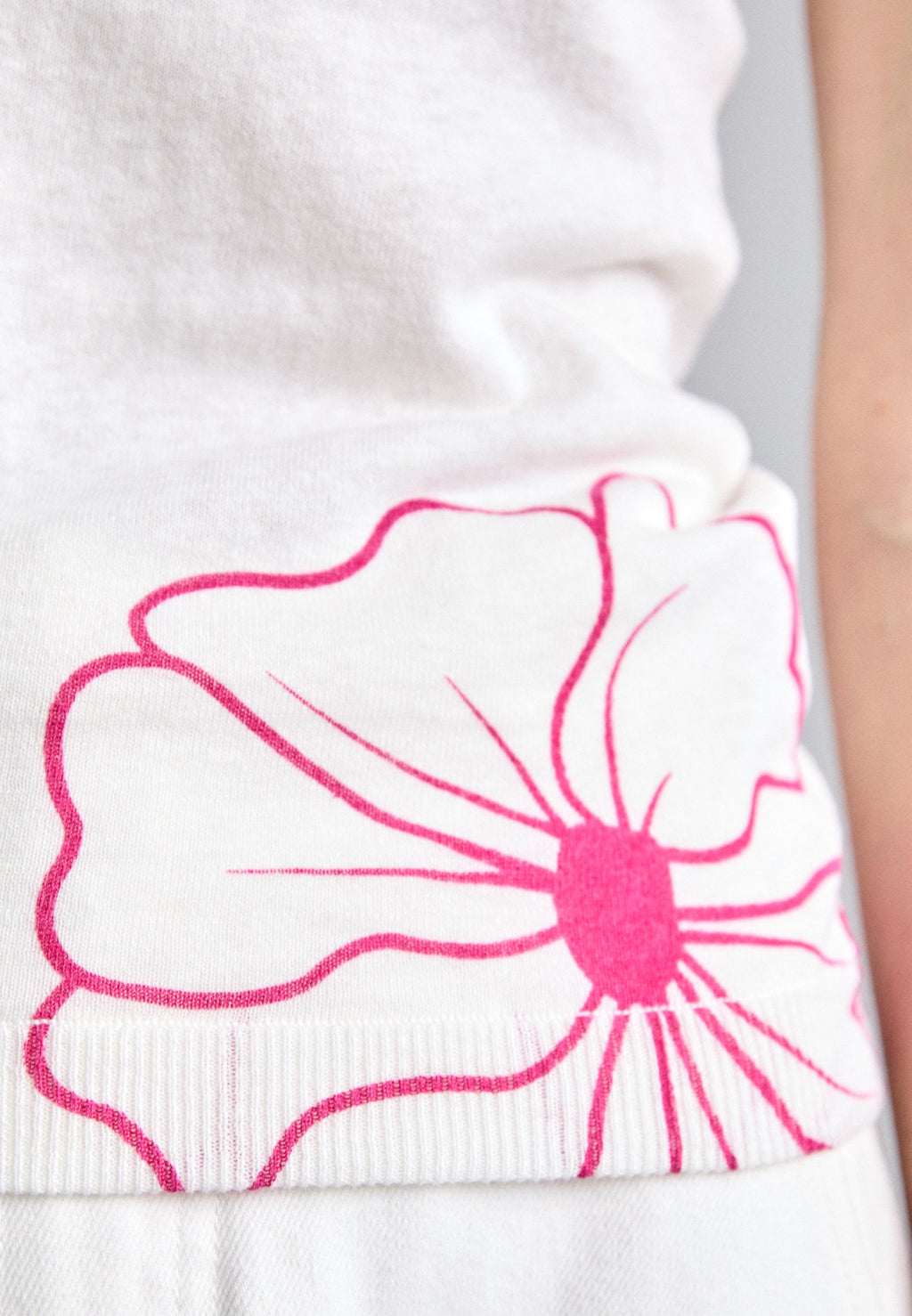 KNITID FLORAL TANK