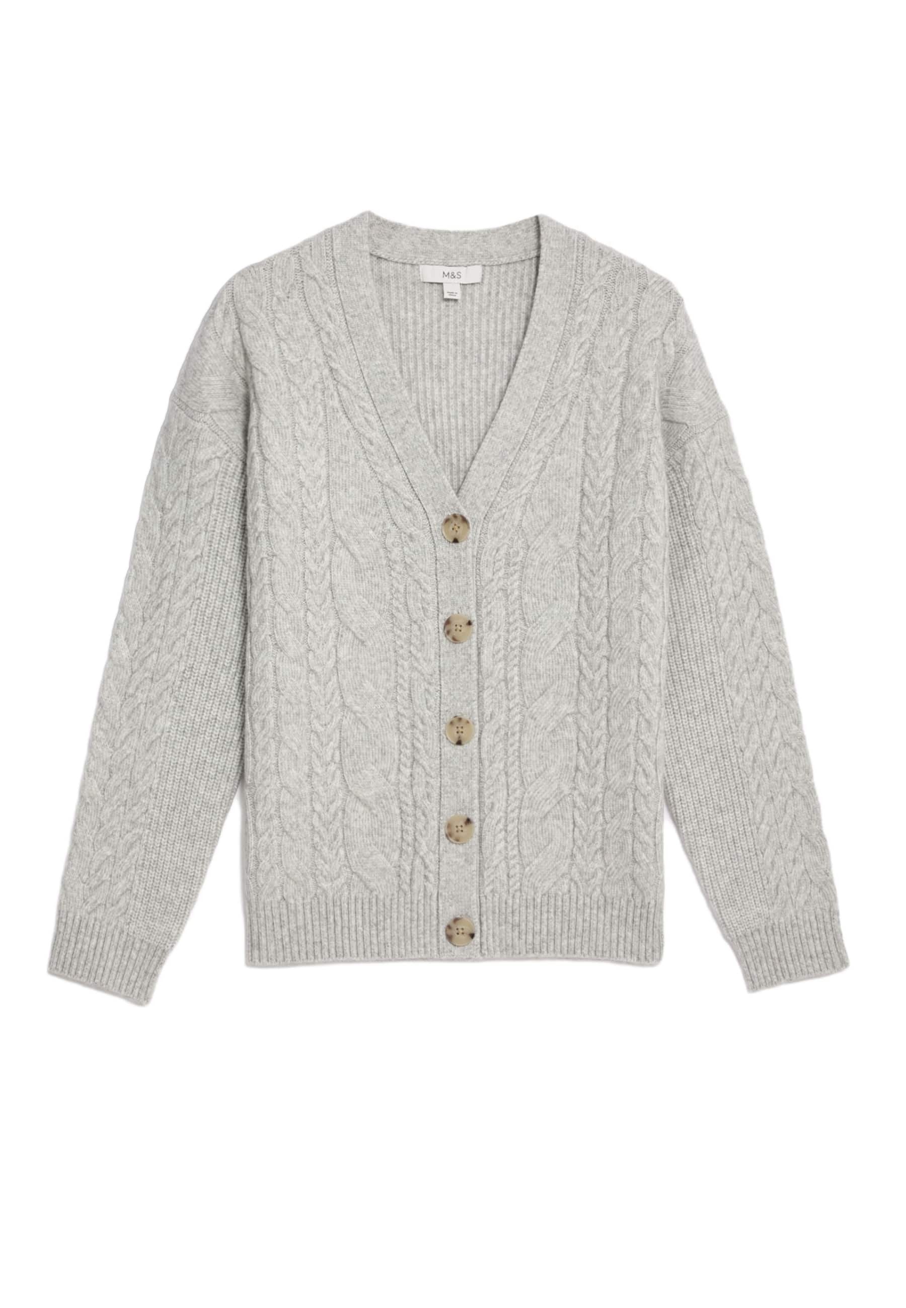 Marks & Spencer TEXTURED V-NECK RELAXED FIT
