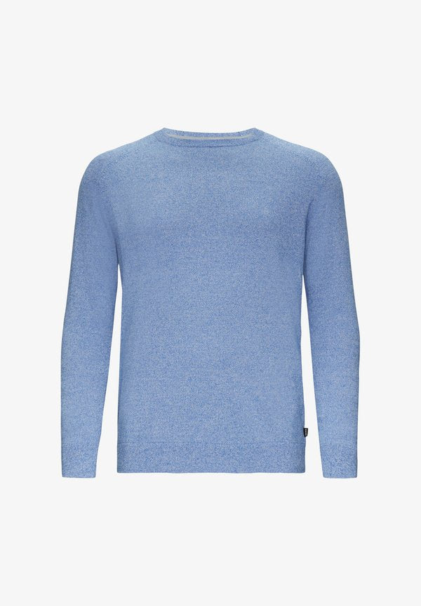 s.Oliver MIT RIPPBÜNDCHEN - Jumper - royalblau