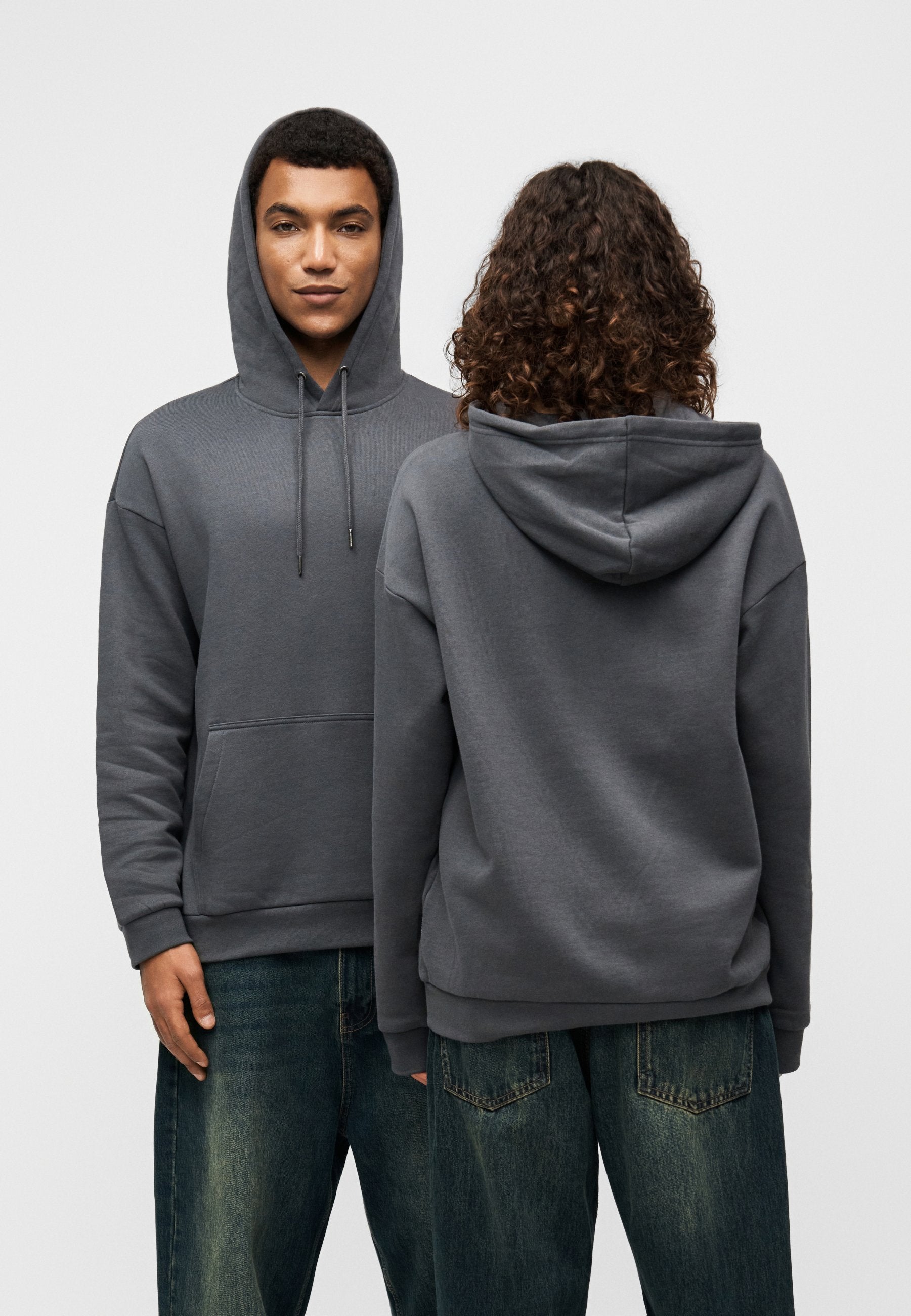 YOURTURN UNISEX 2 PACK RELAXED FIT HOODIE
