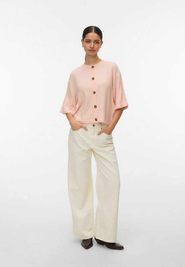 Vero Moda VMLEFILE Knit - Cardigan - chintz rose