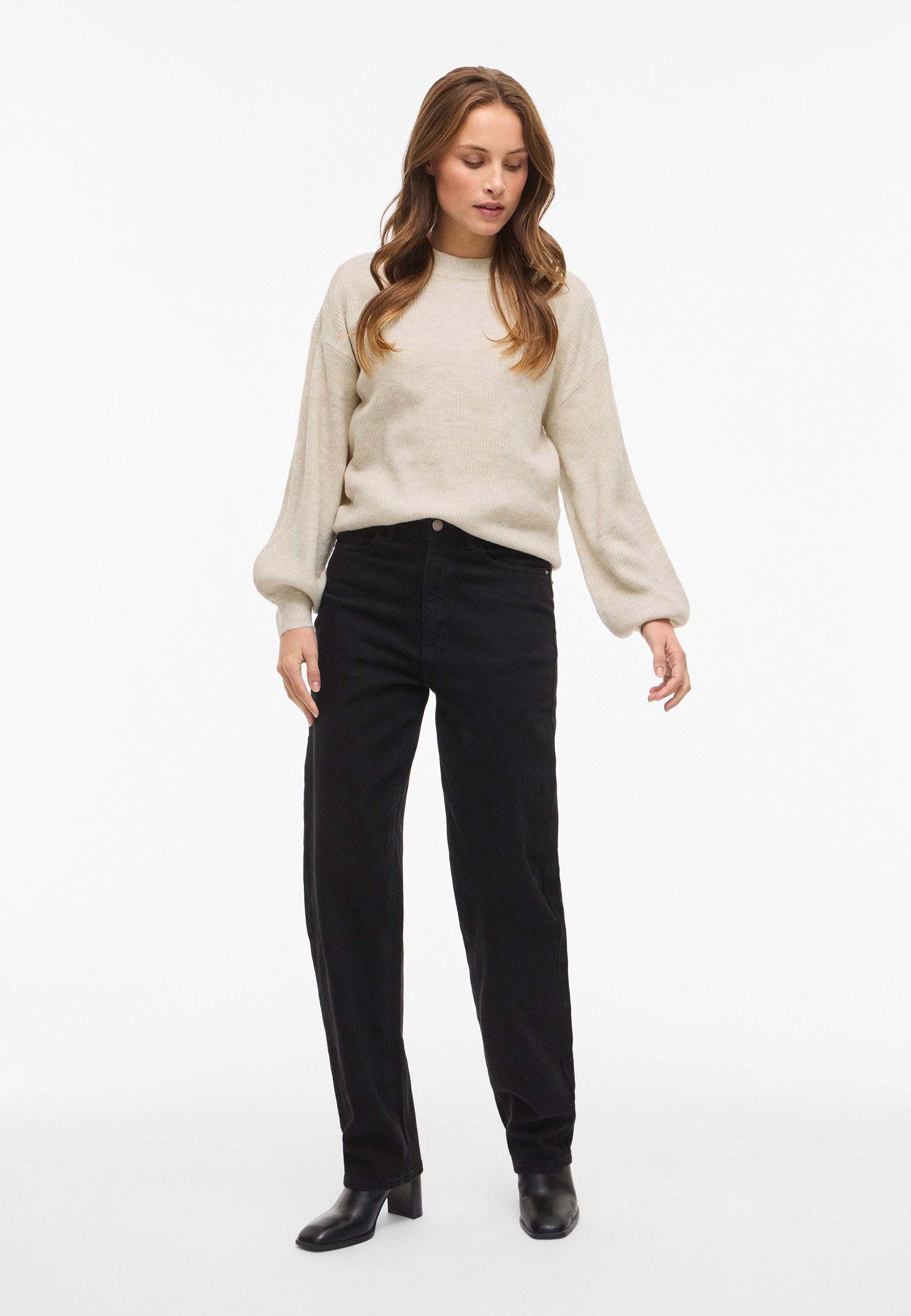 VILA Knitted VIVIOLI Round neck