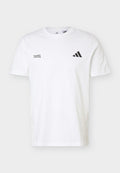 adidas Performance M RUN ESS G T - Print T-shirt - white