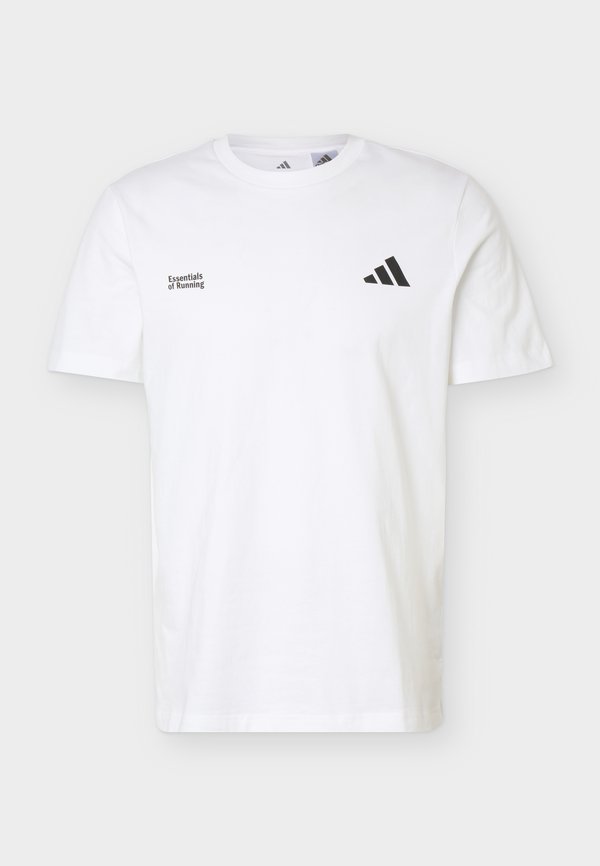 adidas Performance M RUN ESS G T - Print T-shirt - white
