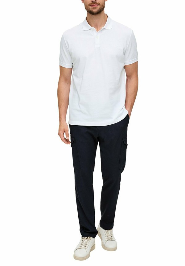 s.Oliver 2ER PACK - Polo shirt - weiß schwarz