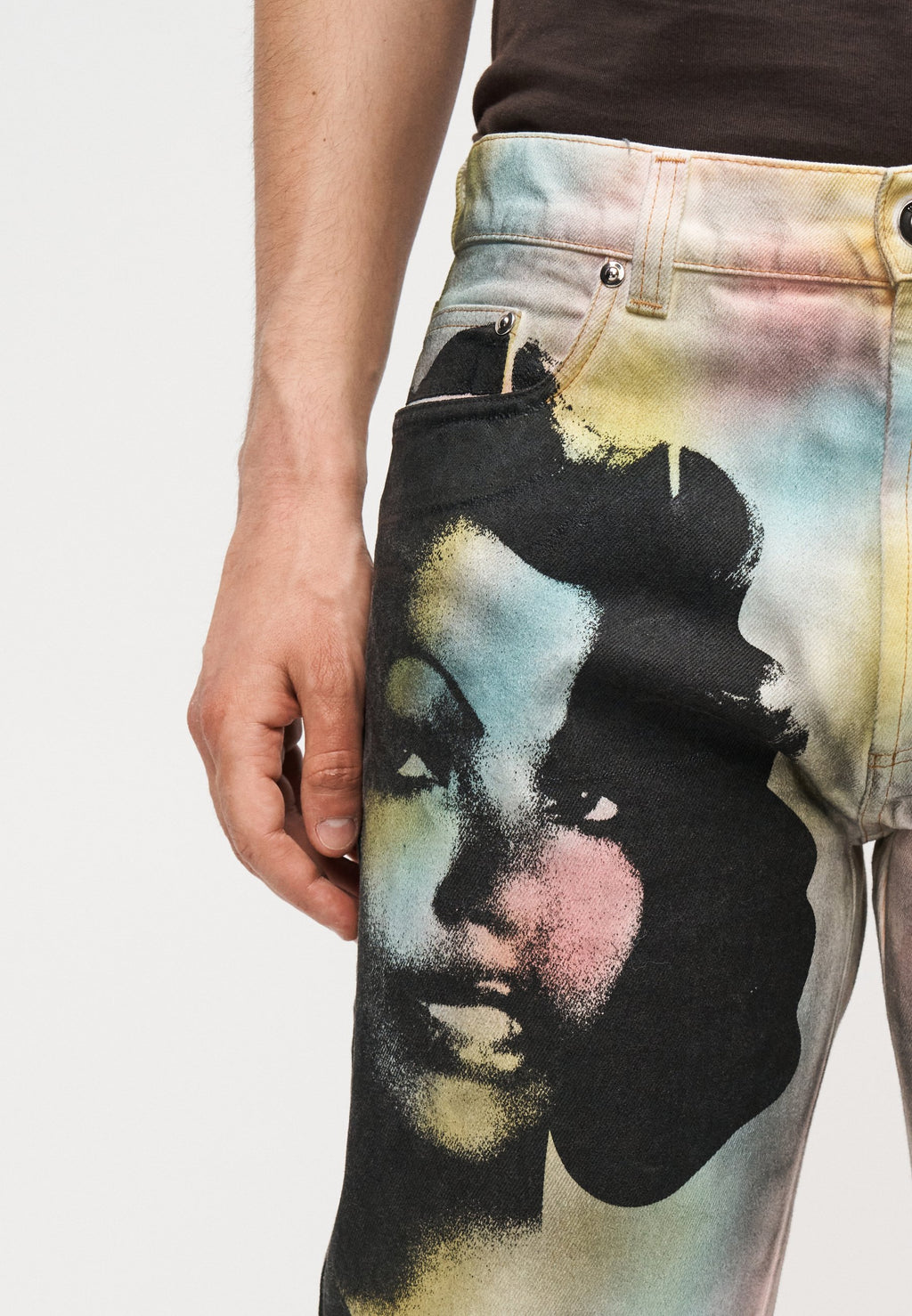 Versace PANT NOT STRETCH THE PARTY PRINT
