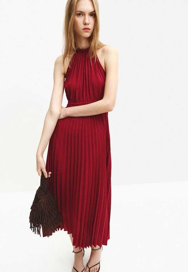 Mango ADULT - Maxi dress - bordeaux