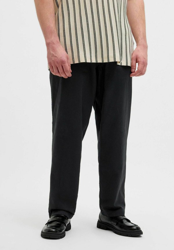 Jack & Jones Plus Size Relaxed Fit - Trousers - black