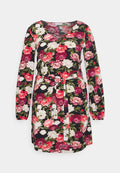 VILA Tall VIFLORA V NECK BELT DRESS