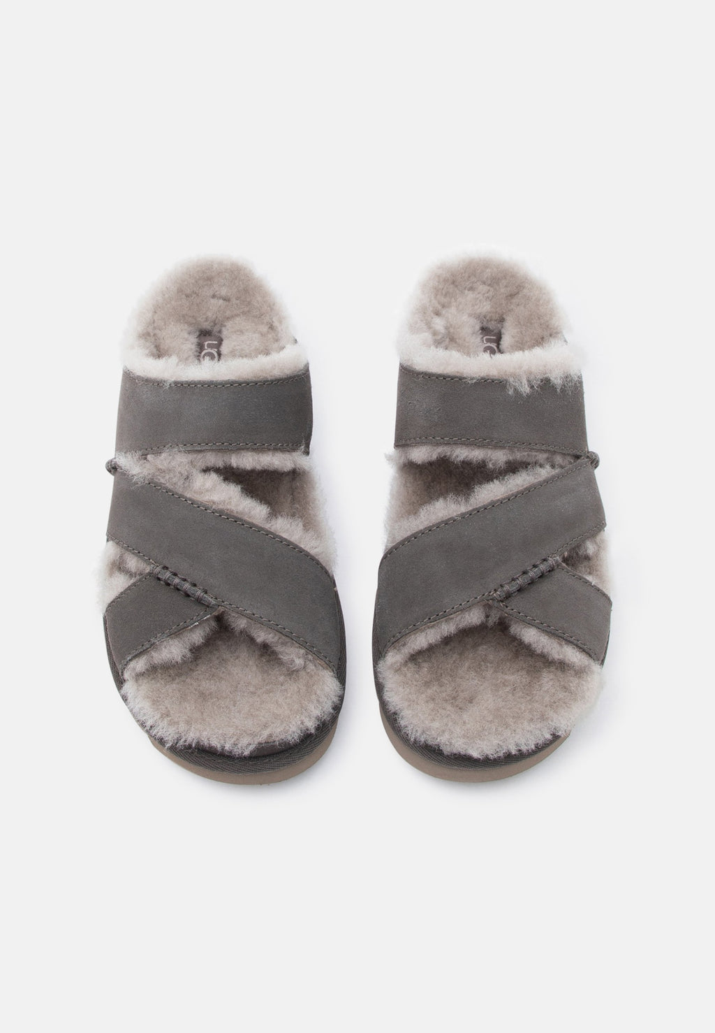 UGG GREENPORT CROSS STRAP SLIDE