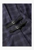 Superdry & Co SUPERDRY - Pleated skirt - charcoal check