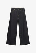 Mango Flared Jeans - dark blue