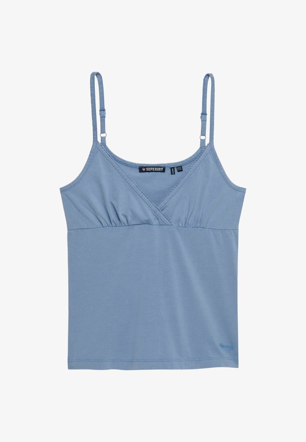 Superdry & Co ATHLETIC ESSENTIALS TRIM  - Top - tidal blue