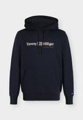Tommy Hilfiger GRAPHIC  HOODIE - Hoodie - navy blue