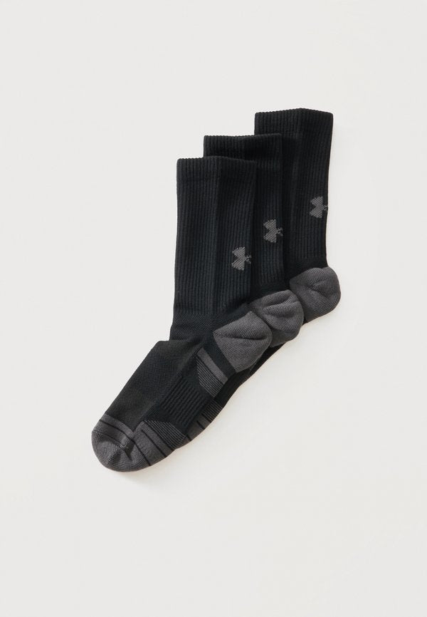 Under Armour NEW PERF TECH UNISEX 3 PACK - Sports socks - black