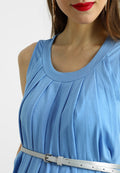 Spring Maternity LIVE PLEATS DRESS