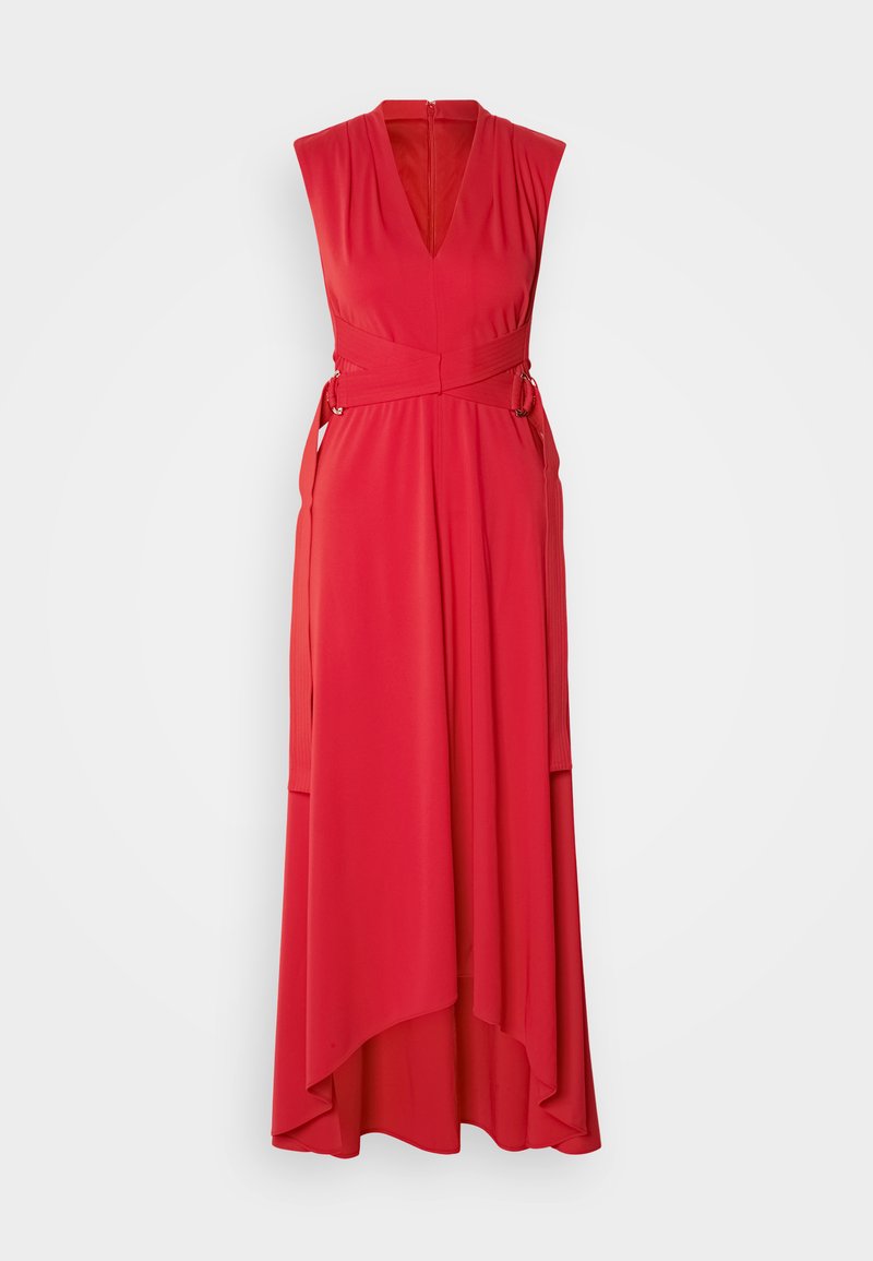 SLEEVELESS HI LOW HEM BUCKLE TRIM Media 1